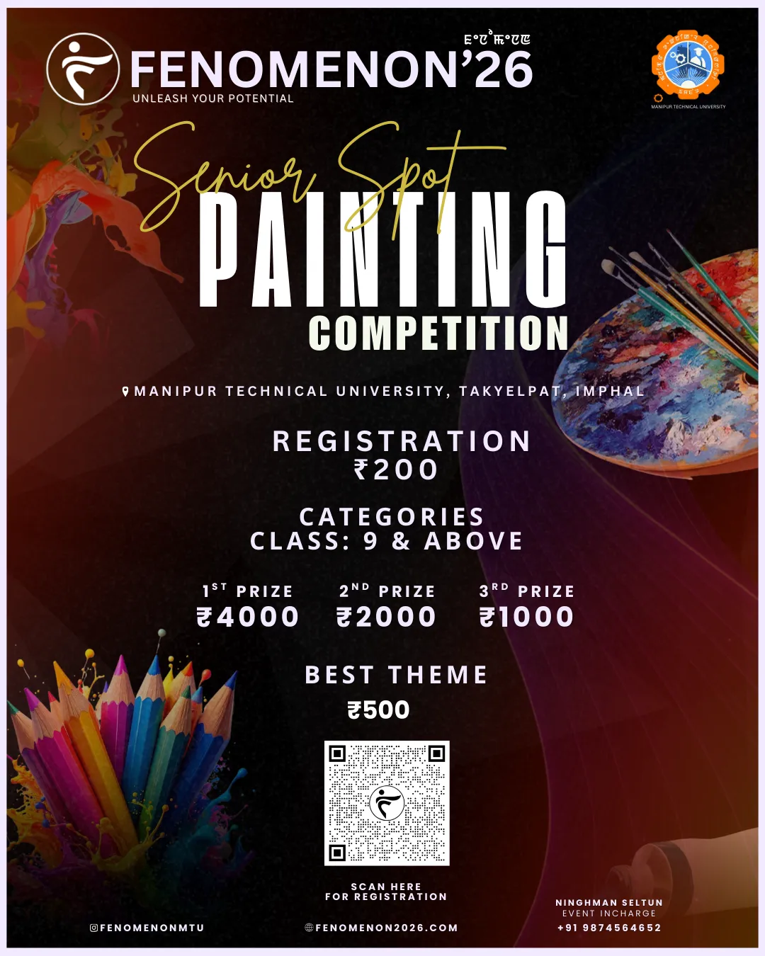 SPOT PAINTING COMPETITION (SENIOR)