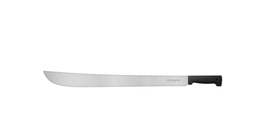 706-NAT24 MACHETE ESPADA 24 CACHA NEGRA ACABADO NATURAL TRUPER"
