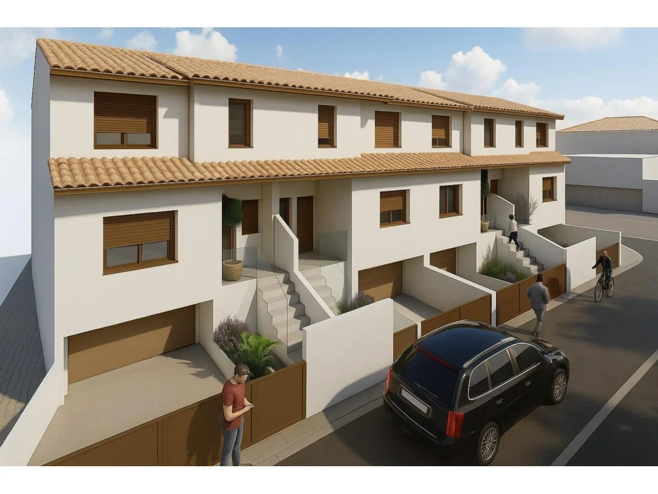 Exklusive Neubau-Reihenhäuser in Cijuela, Granada - foto 1 de 4 (Cijuela)