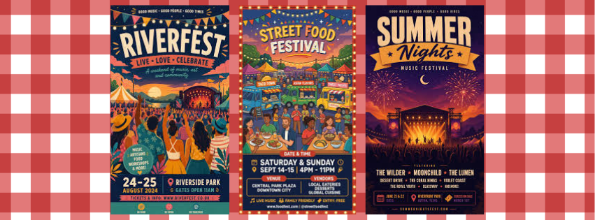 MAIS OÙ SONT PASSÉES NOS VIEILLES AFFICHES FLUOS DE FÊTES DE VILLAGE ?