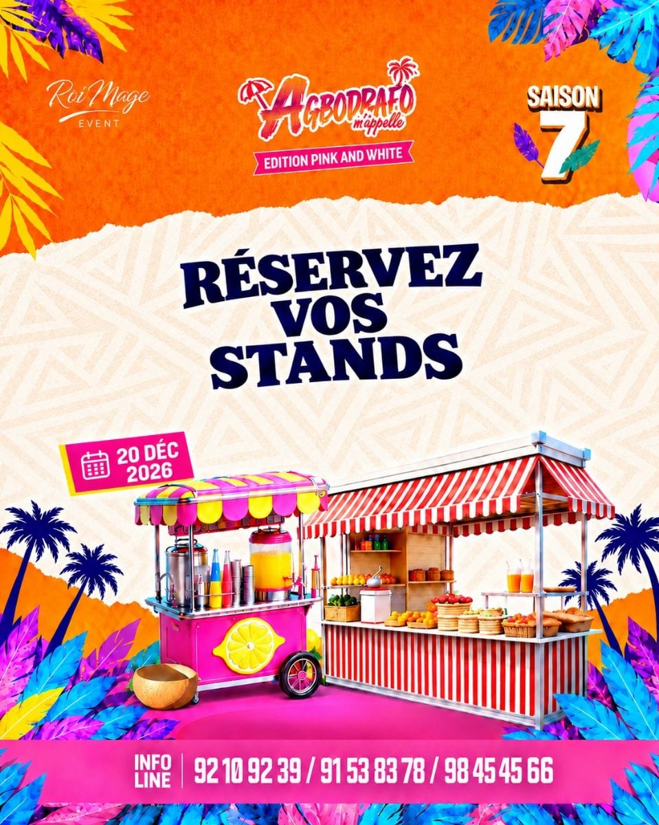 Stands disponibles, Places très limitées