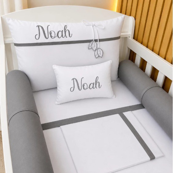 Kit de Berço Personalizado Americano 11 Peças 