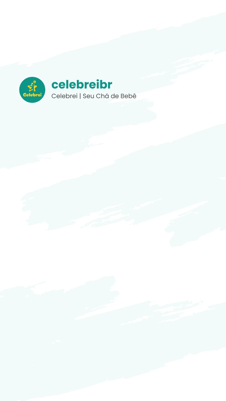 Chá de bebê do Testonildo