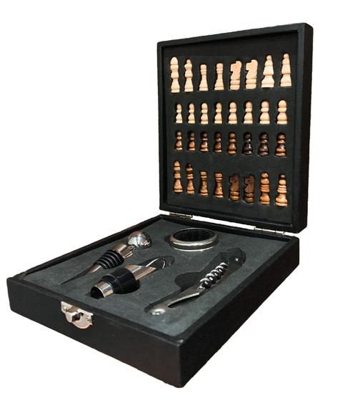 Kit Acessórios para Vinho em Estojo