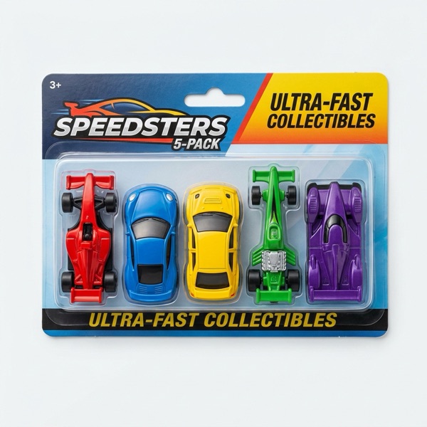 Carrinho Hot Wheels Pack com 5