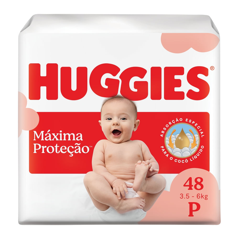 Fralda Huggies Máxima Proteção