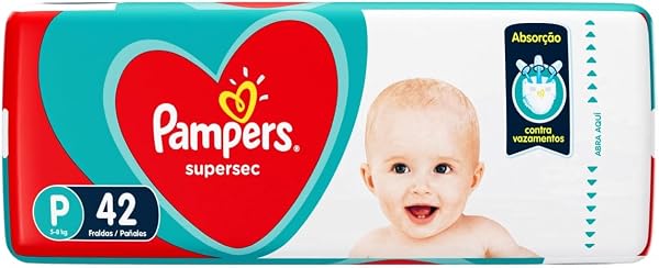 Fralda Pampers Supersec (pacote com 40)
