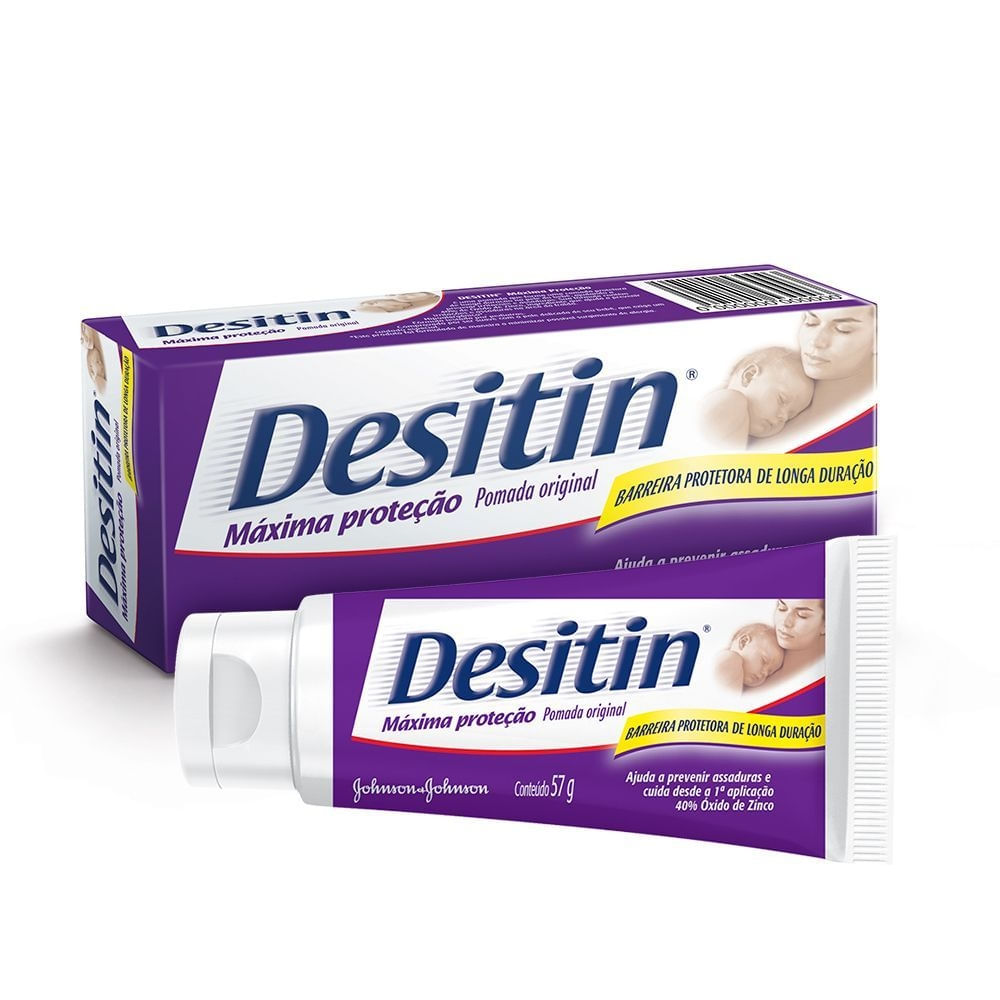 Creme Para Assaduras Desitin Máxima Proteção 57g