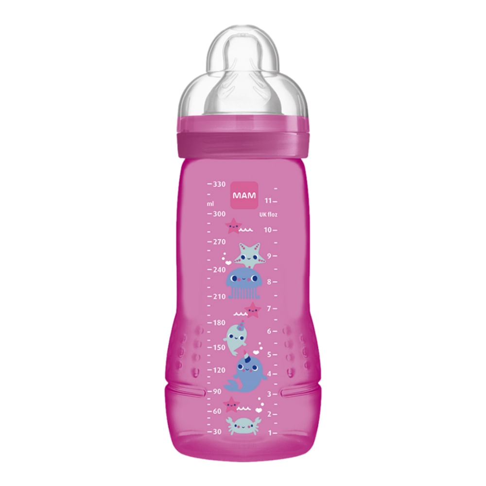 Mamadeira Mam Fashion Bottle Girls 330ml Ref.4834