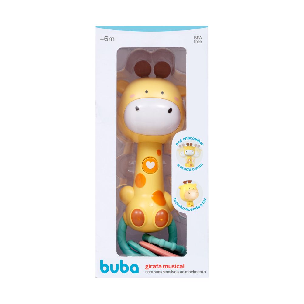 Chocalho Musical Buba Girafa