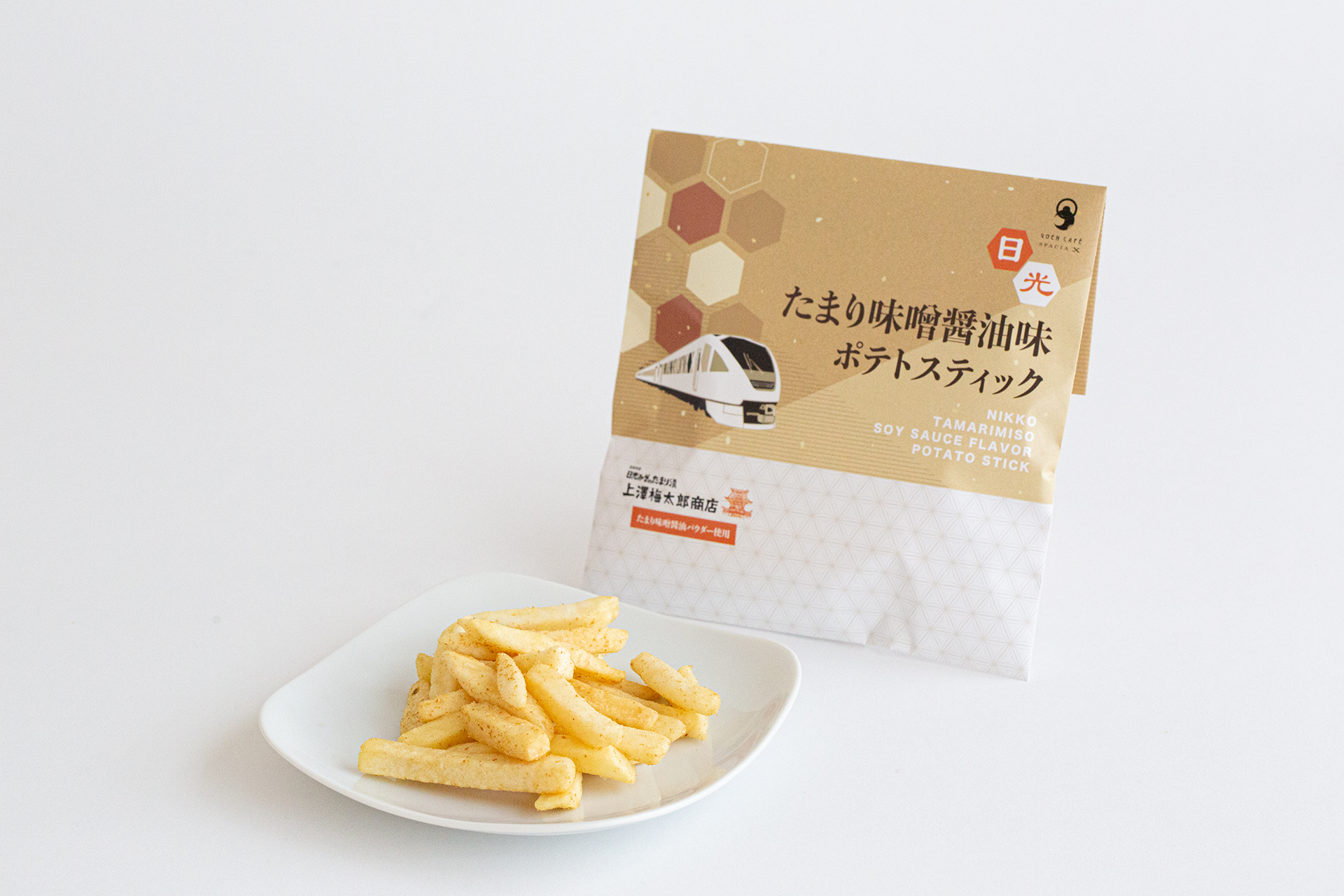 日光たまり味噌醤油味ポテトスティック