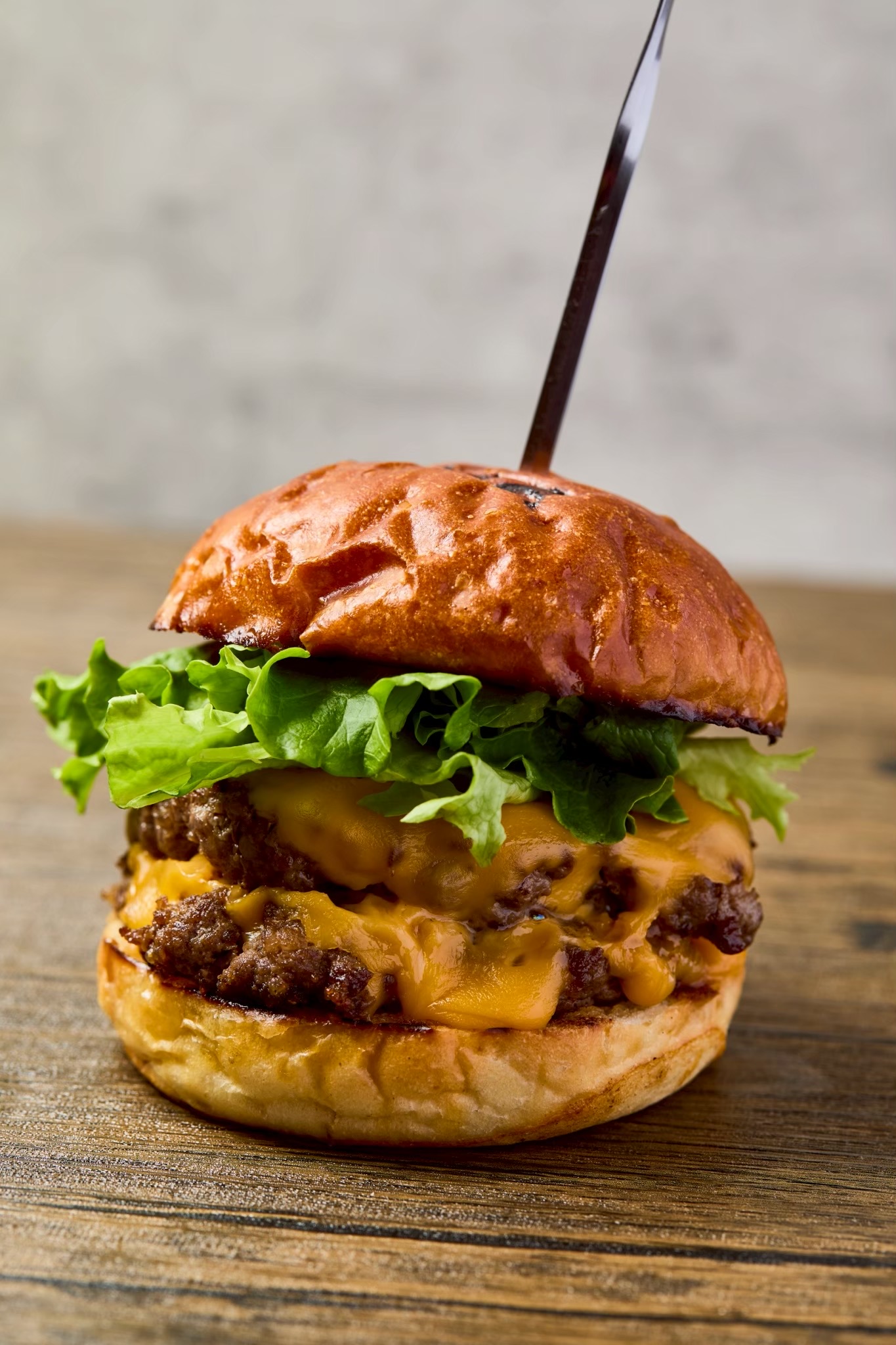 ダブルチェダーチーズバーガー