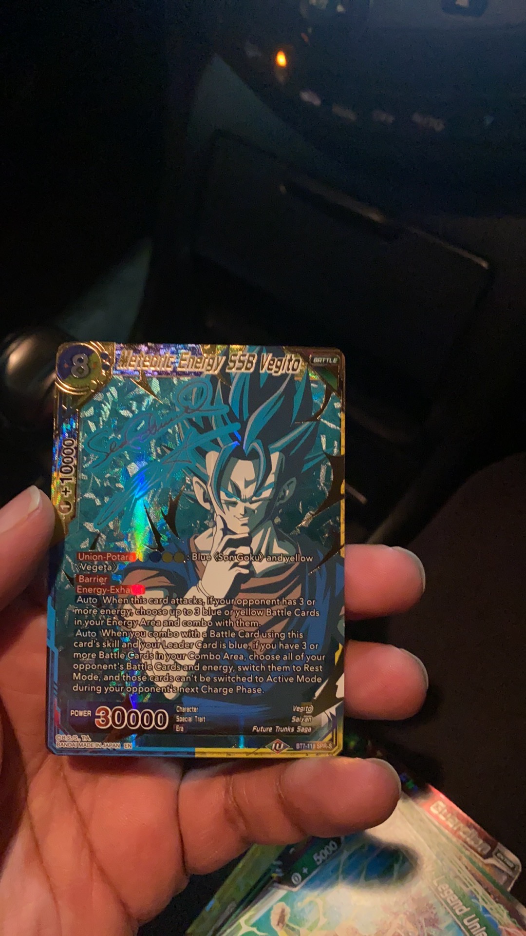 The Vegito SSB Signature