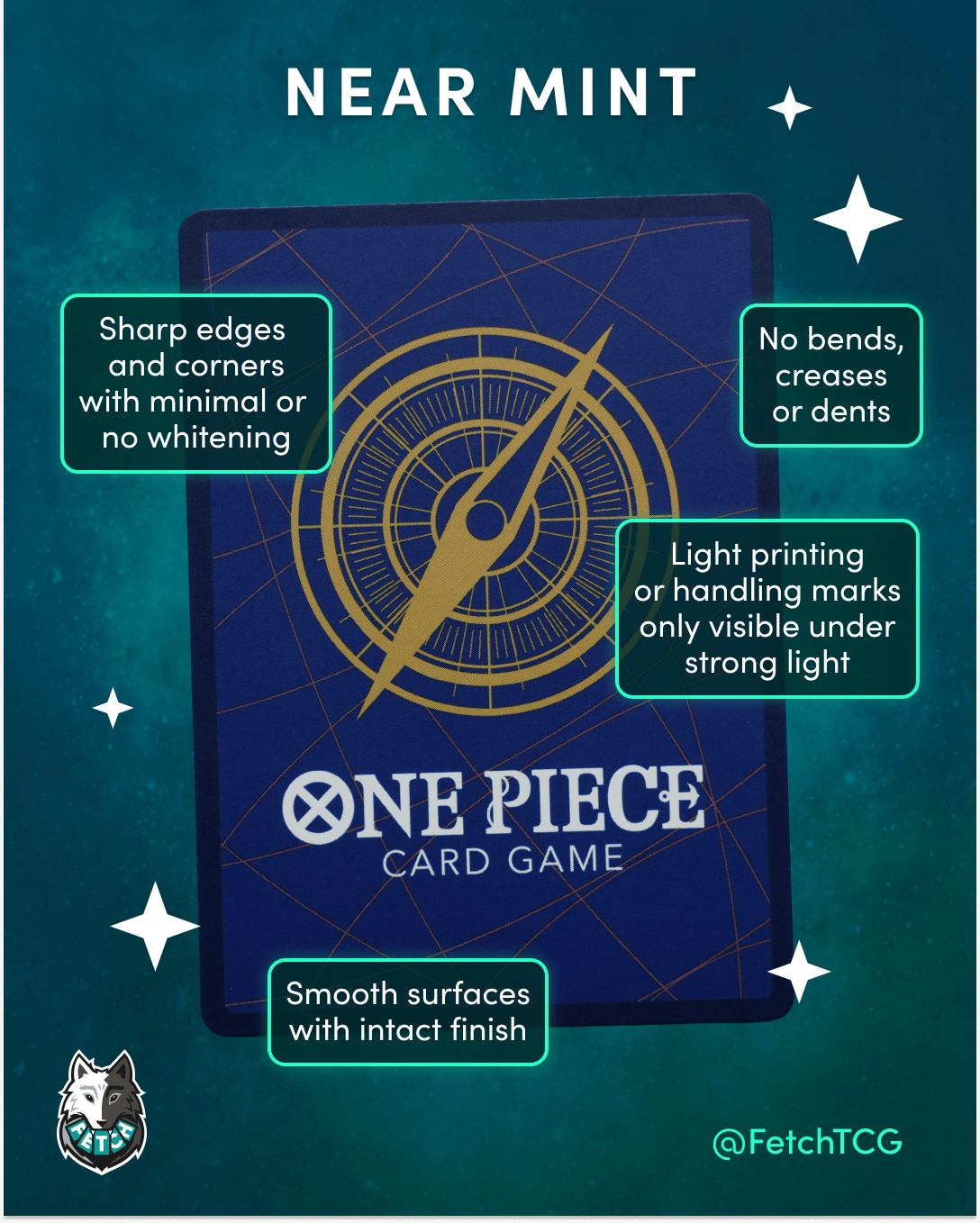 One Piece TCG - Near Mint condition example