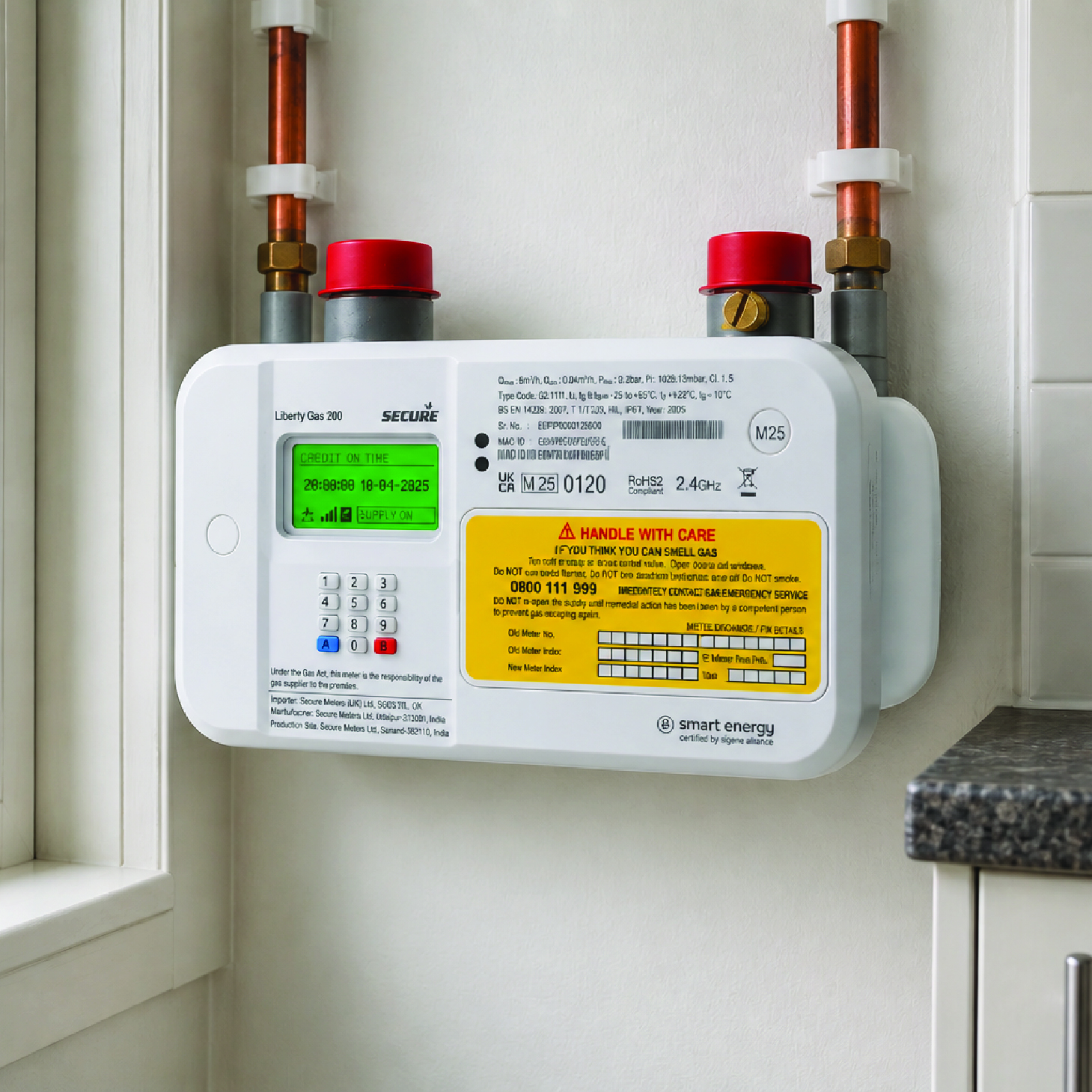 Improving transparency in gas consumption in a volatile energy market
