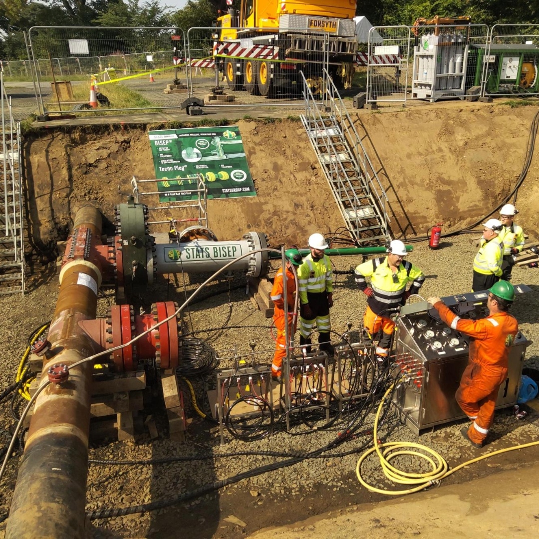 STATS Group Complete World-First High Pressure Hydrogen Pipeline Isolation