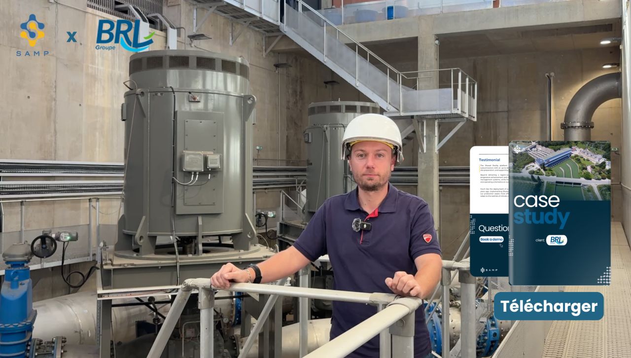 BRL x Samp: testimonial of a water-management operator