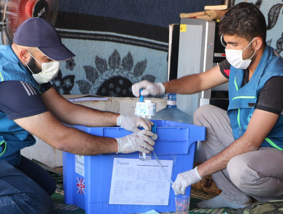 Water filters for disaster zones