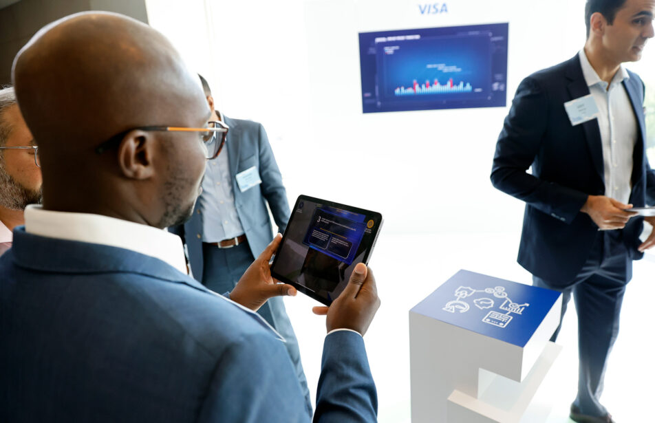 Engaging guests at Visa Payments Forum image 2