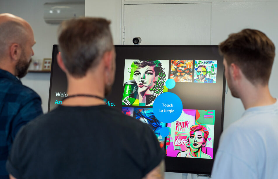 Crafting an AI-powered art studio image 4