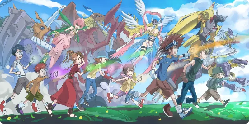 Mousepad Digimon - vista 1