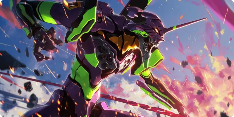 Mousepad Evangelion - vista 1