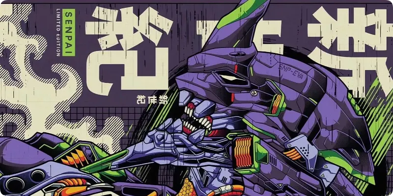 Mousepad Evangelion - vista 3