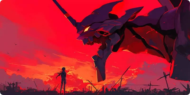Mousepad Evangelion vista 4