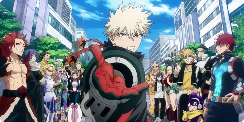 Mousepad Boku no Hero Academia vista 4