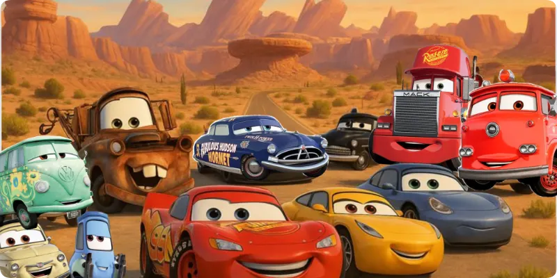 Mousepad Cars - vista 1