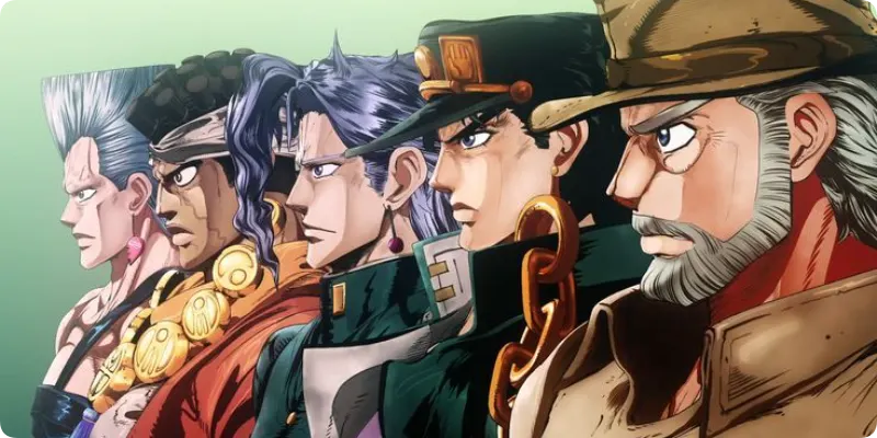Mousepad Jojo's Bizarre Adventure vista 4