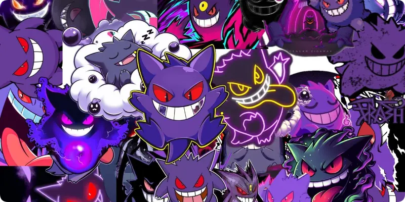 Mousepad Gengar - vista 3