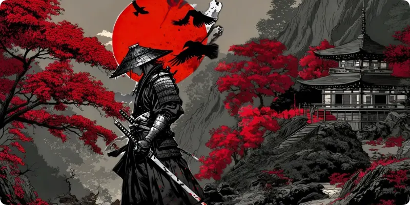Mousepad Samurais vista 4