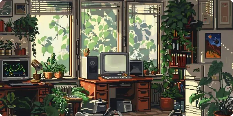 Mousepad Pixel Art - vista 1