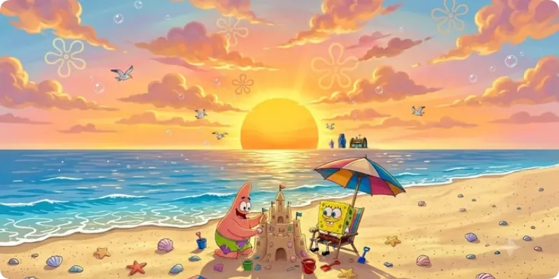 Mousepad Bob Esponja vista 4