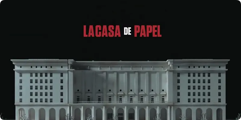 Mousepad La casa de Papel vista 4