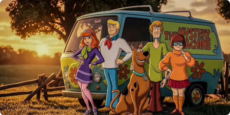 Mousepad Scooby-Doo vista 4