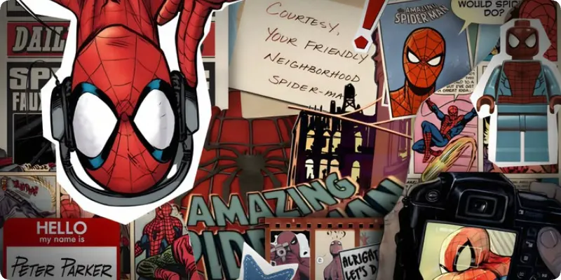 Mousepad Spiderman - vista 1