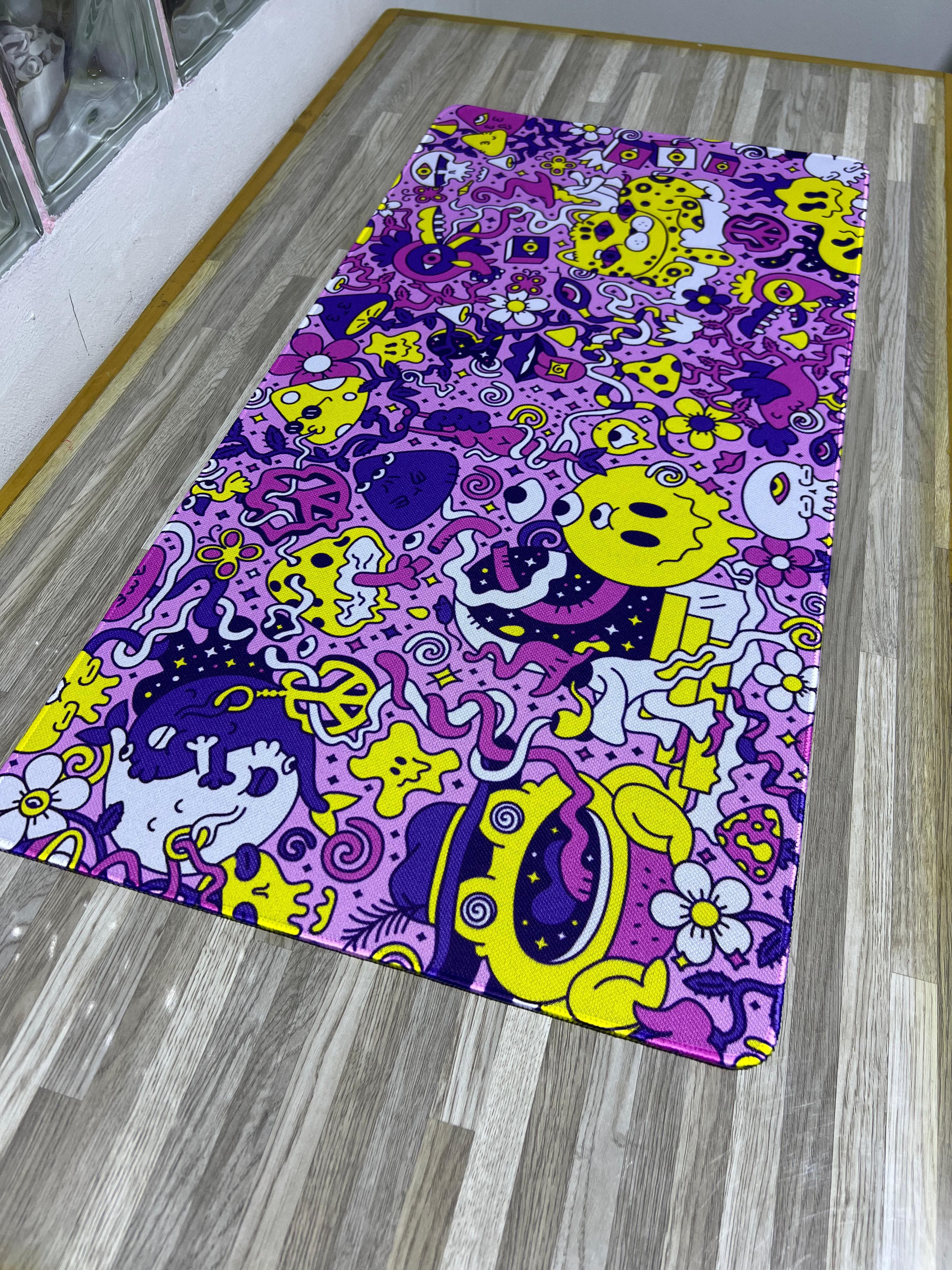 Mousepad Cara Sonriente  80x40 cm - control