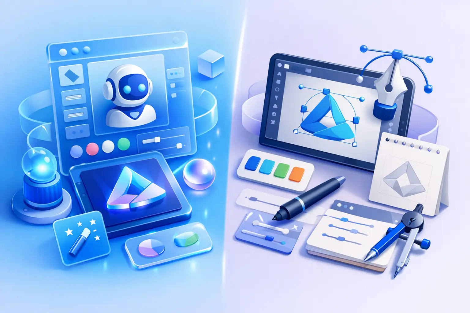 AI Logo Generator vs Designer