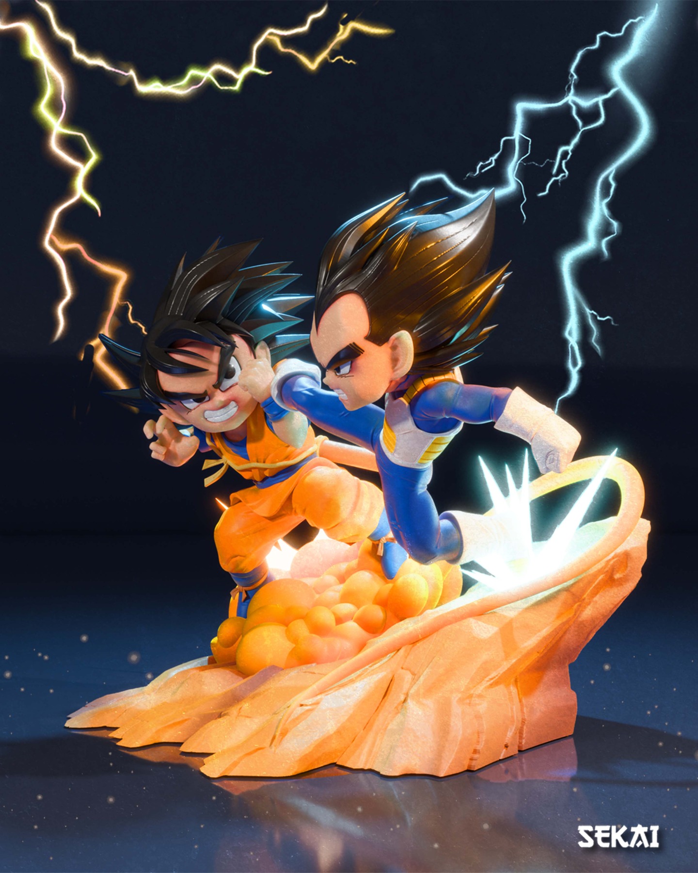 Goku Vs Vegeta - Dragon Ball Daima - Mídia 3