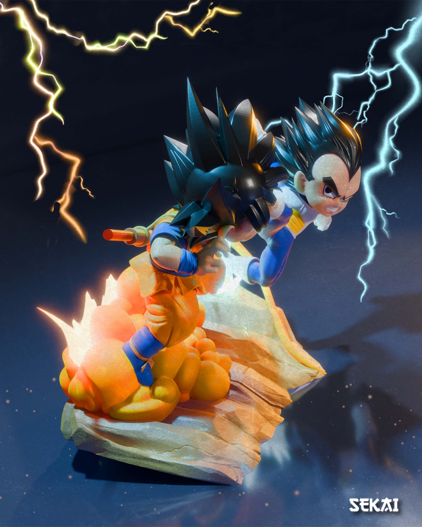 Goku Vs Vegeta - Dragon Ball Daima - Mídia 2