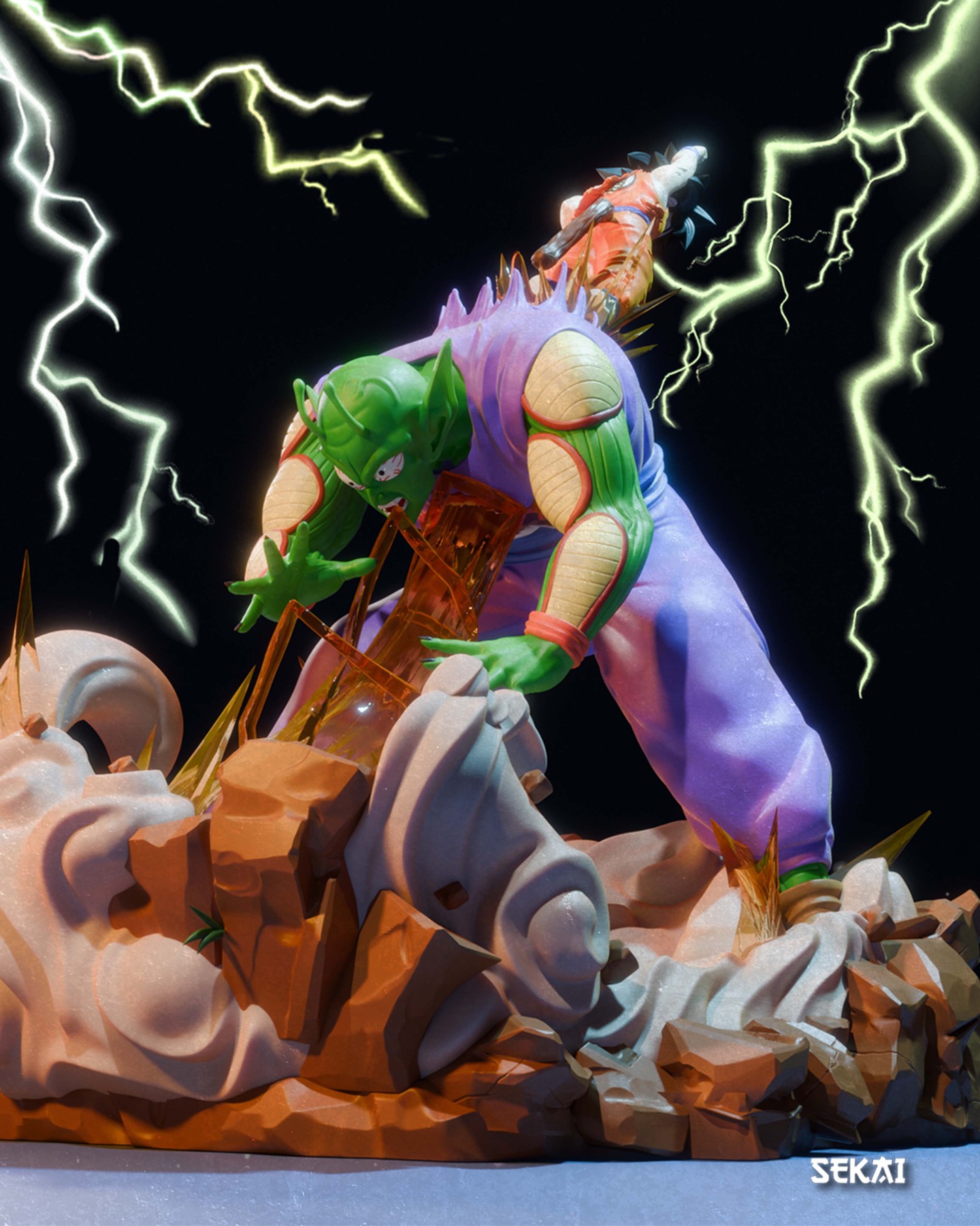 Goku Vs Picolo