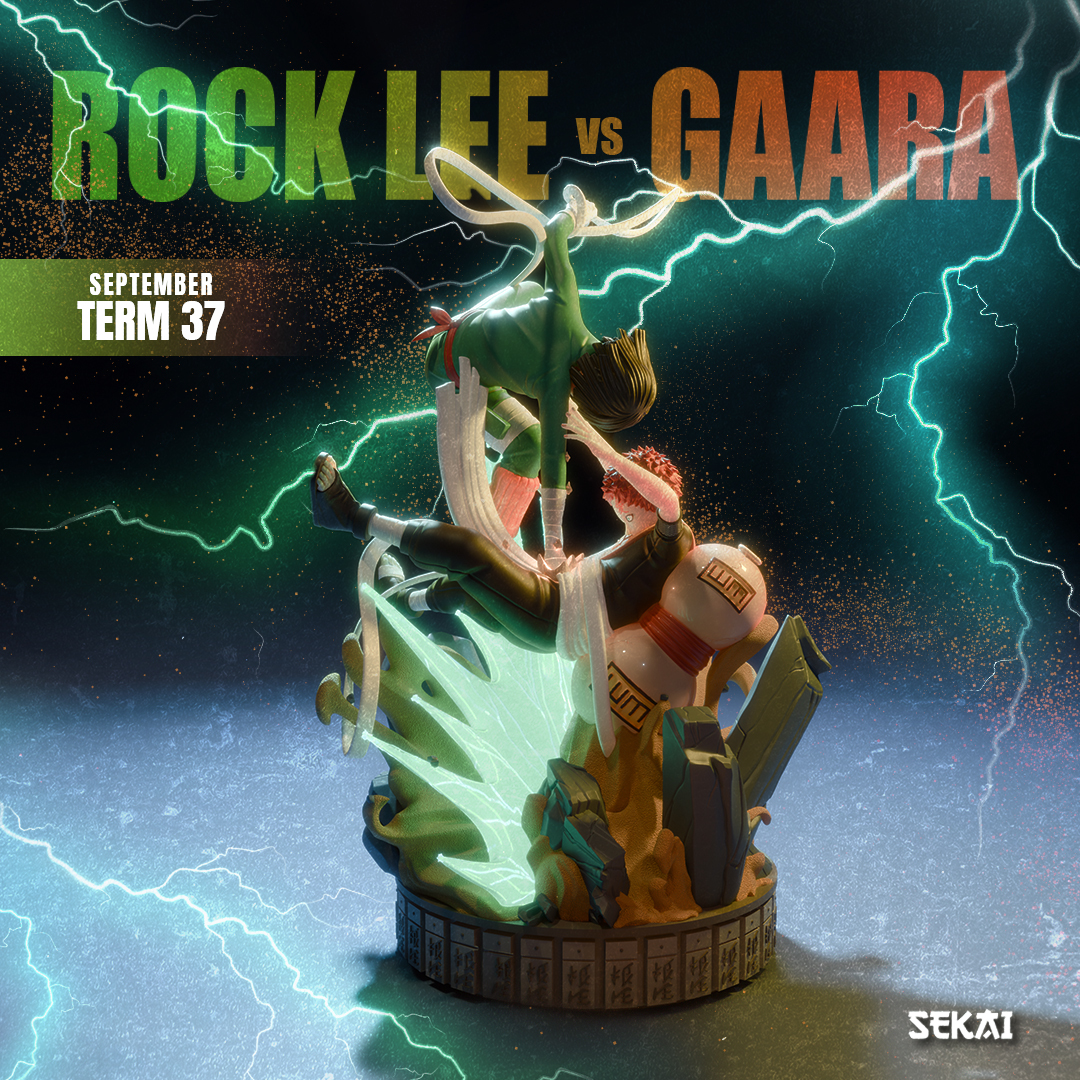 Rock Lee Vs Gaara | Naruto - Mídia 4