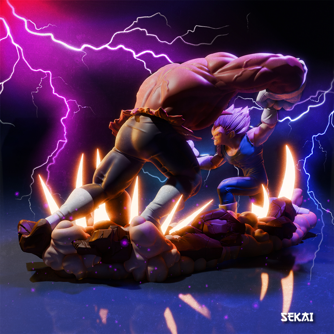 Vegeta Ultra Ego Vs Toppo - Mídia 4