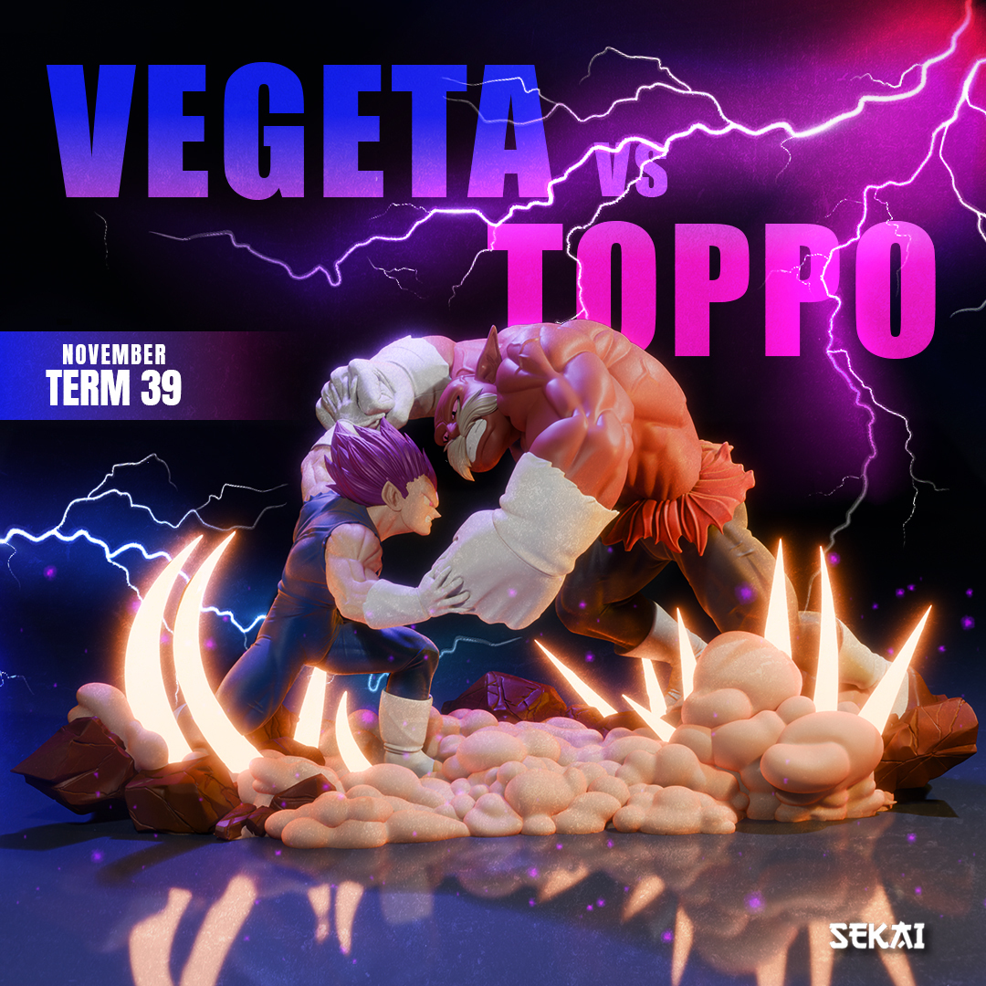 Vegeta Ultra Ego Vs Toppo - Mídia 5