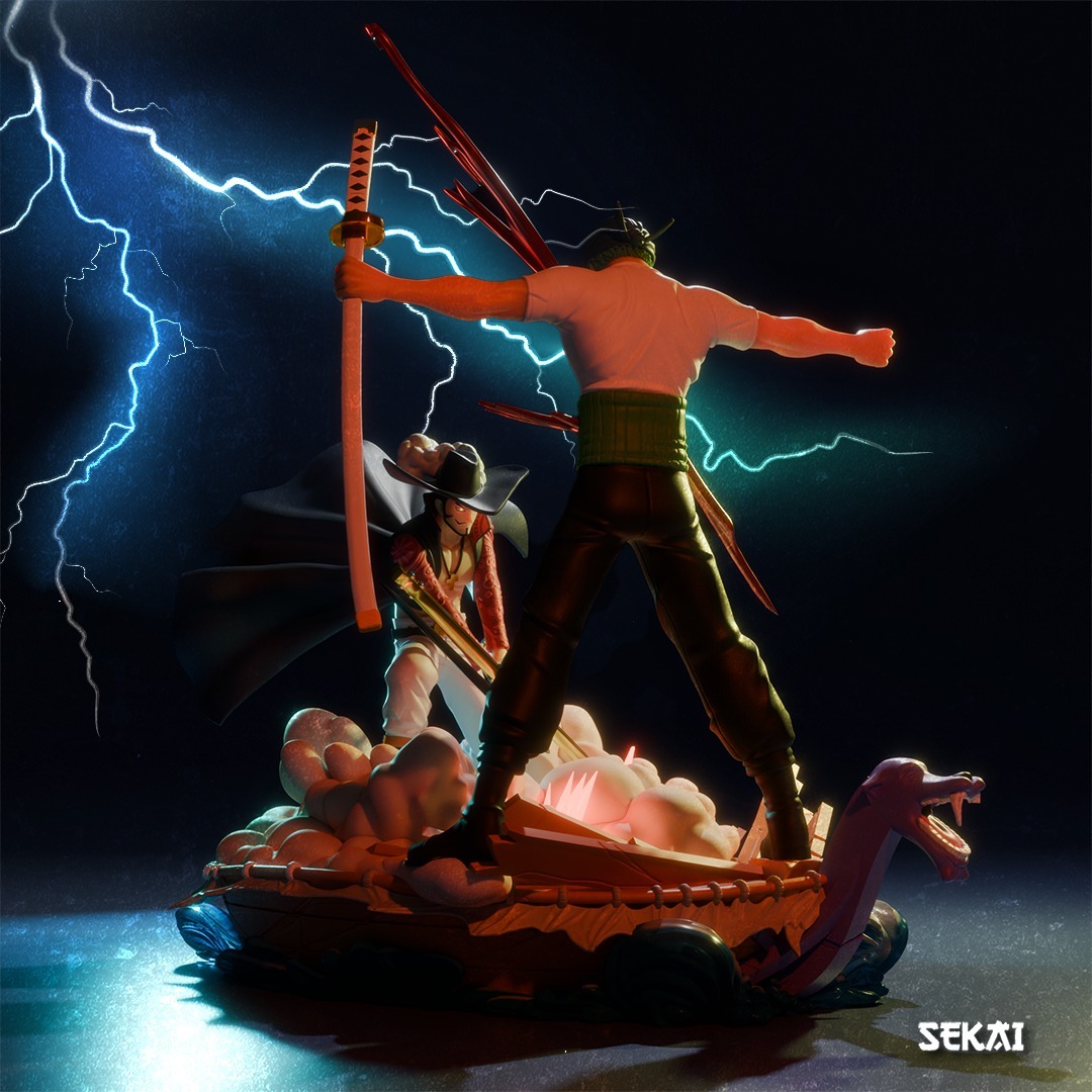 Zoro Vs Mihawk - Mídia 2