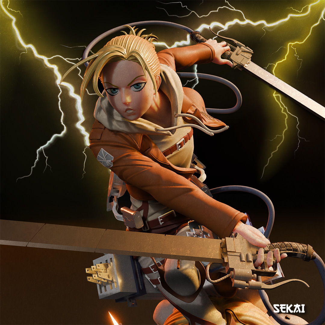 Annie Leonhart | Attack On Titan - Mídia 4
