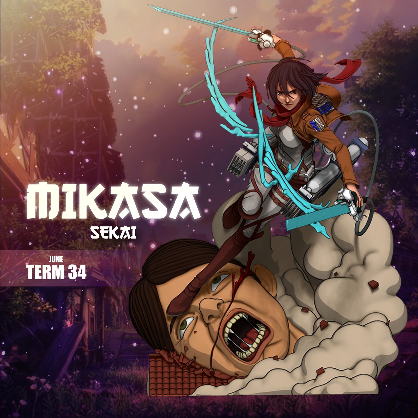 Mikasa Ackerman | Attack On Titan - Mídia 6