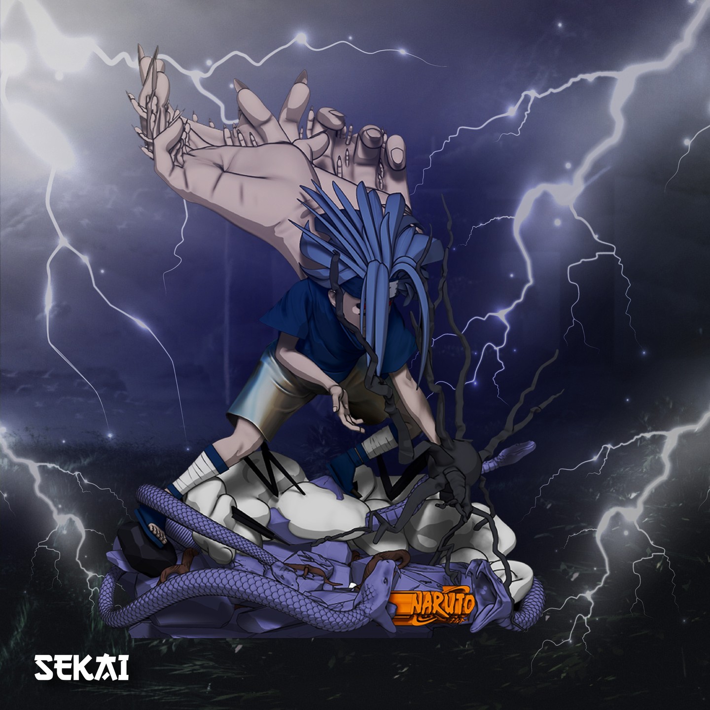 Sasuke Maldição | Naruto - Mídia 4